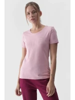 Dámské tričko s potiskem 4F Růžové 4FWMM00TTSHF1846-56S