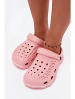 Růžové dámské pěnové pantofle Chodaki Merritt Růžové dámské pěnové pantofle Chodaki Merritt