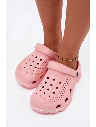 Růžové dámské pěnové pantofle Chodaki Merritt Růžové dámské pěnové pantofle Chodaki Merritt
