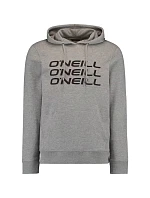 O'neill sports klokaní mikina s kapucí pánská Triple grey fashion pánské