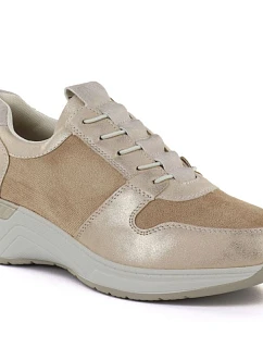 Dámské klasické sportovní polobotky zlaté M.Daszynski MR24129