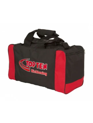 Sportovní taška TOP TEN KICKBOXING 55 x 26 x 26 cm černo-červená TOR-TT 5