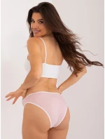 Spodky BR MT 11444 19 bílá růžová Spodky BR MT 11444 19 bílá růžová