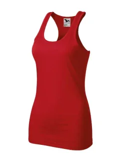 Racer tílko dámské červená