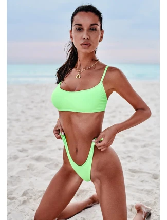 Svůdné dvoudílné plavky Mexico Beach zelená - Obsessive Svůdné dvoudílné plavky Mexico Beach zelená - Obsessive