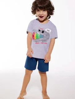 PYŽAMO CHLAPEC MLADÝ KR 438/115 HLADOVÝ