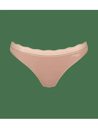 sloggi GO Blush String 2P - Cameo Brown - SLOGGI Cameo Brown - SLOGGI