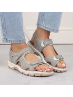 Pohodlné sandály Rieker W RKR674 grey Pohodlné sandály Rieker W RKR674 grey