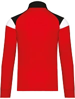 Kariban ProAct PA 388 Dětská tréninková mikina s 1/4 zipem 20.P388 sporty red/black Kariban ProAct PA 388 Dětská tréninková mikina s 1/4 zipem 20.P388 sporty red/black