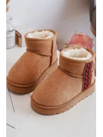 Dětské zateplené sněhule Camel Leonora