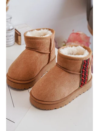 Dětské zateplené sněhule Camel Leonora