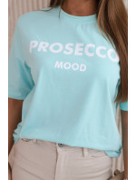 Bavlněná halenka Prosecco Mood mint