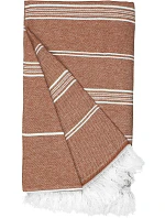 The One Towelling Recycled Hamam Towel Hamam ručník "Recycled" 48.1059 rust orange The One Towelling Recycled Hamam Towel Hamam ručník "Recycled" 48.1059 rust orange