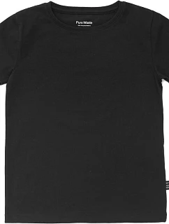 Pure Waste KDTS Dětské tričko z těžké bavlny 74.KDTS black
