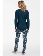 Italská móda Hariet long length sp. barva:marine/print Italská móda Hariet long length sp. barva:marine/print