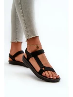 Dámské Sportovní Sandály Na Suchý Zips Černé Vilari Dámské Sportovní Sandály Na Suchý Zips Černé Vilari