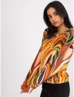 Halenka DHJ BZ 6033.21P tmavě žlutá