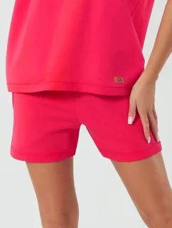 Italská móda Madri krep barva: fuchsiová