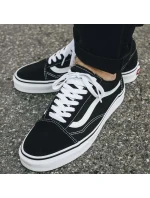 Dámské černé tenisky Old Skool VD3HY28 - Vans Dámské černé tenisky Old Skool VD3HY28 - Vans