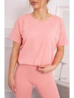 Komplet top+legginsy morelowa Komplet top+legginsy morelowa