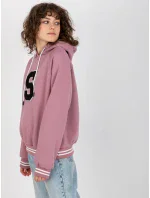 Mikina RV BL 8372.04P tmavě růžová