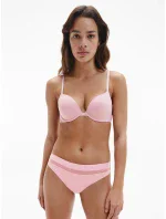 Plunge push up podprsenka QF5613E  7Z2 růžová - Calvin Klein