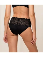 Dámské kalhotky Amourette 300 Maxi X - BLACK - černé 0004 - TRIUMPH Dámské kalhotky Amourette 300 Maxi X - BLACK - černé 0004 - TRIUMPH