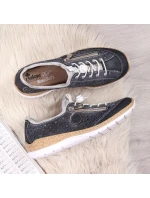 Dámská prolamovaná sportovní obuv Rieker v tmavě modré barvě N42P6-14