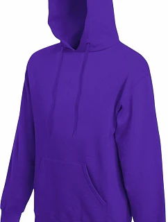 Fruit of the Loom Classic Hooded Sweat Mikina s kapucí 16.2208 purple