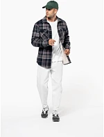 Kariban K 579 Flanelová košile s sherpa fleecovou podšívkou 20.K579 red/navy Kariban K 579 Flanelová košile s sherpa fleecovou podšívkou 20.K579 red/navy