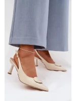 Sandály na podpatku  model 225219 Step in style