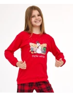 Cornette Young Girl pyžamo 592/185 Zimní délka/r Vánoce 134-164 Cornette Young Girl pyžamo 592/185 Zimní délka/r Vánoce 134-164