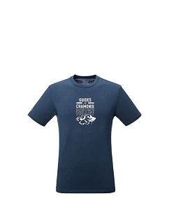 Pánské tričko MILLET Cdg Chamonix Logo Ts Ss M, tmavě modré