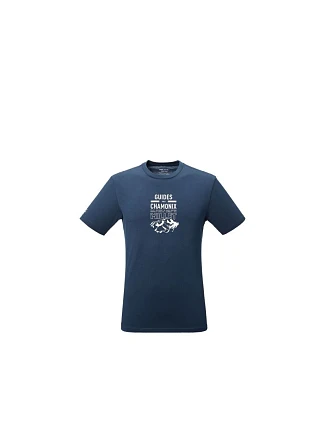 Pánské tričko MILLET Cdg Chamonix Logo Ts Ss M, tmavě modré Pánské tričko MILLET Cdg Chamonix Logo Ts Ss M, tmavě modré