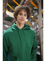 Fruit of the Loom Iconic 250 Hooded Sweat Mikina s kapucí 16.2294 college green Fruit of the Loom Iconic 250 Hooded Sweat Mikina s kapucí 16.2294 college green