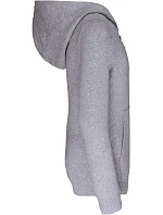 Kariban K 453 Dětská kontrastní mikina s kapucí 20.K453 oxford grey/navy