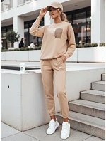 Dámská souprava FUTURE camel FashionStreet AY1038