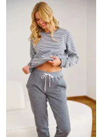Dámské pyžamo 5247 dark grey - Doctornap Dámské pyžamo 5247 dark grey - Doctornap