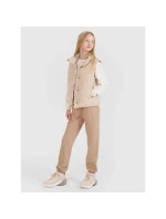 Dívčí oversize hladký rukáv s dlouhým rukávem 4F 4FJWSS25TLONF377-12S Dívčí oversize hladký rukáv s dlouhým rukávem 4F 4FJWSS25TLONF377-12S