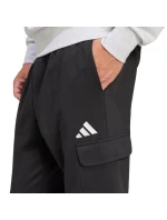 Pánské kalhoty adidas Essentials Feelcozy Fleece Cargo black JE3820