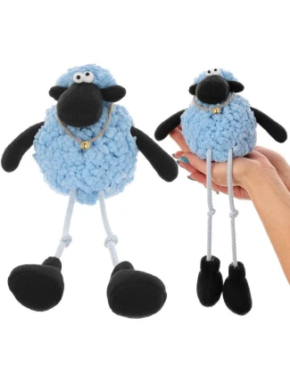 SITTING BARANGE BLUE 10+25CM spring decoration dětské