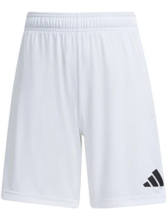 Adidas Entrada 26 dětské šortky bílé JZ6526