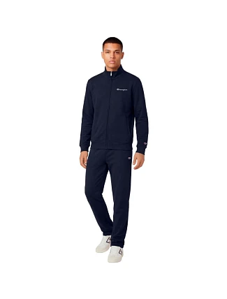 Champion pánská tepláková souprava na zip tmavě modrá 222248 BS501