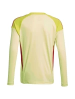 Dětské brankářské tričko adidas Tiro 25 Competition Long Sleeve Jersey žluto-červené KJN2020