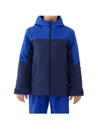 Chlapecká lyžařská bunda 4F M0821 navy blue 4FJWAW25TTJAM0821 31S