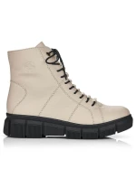 Rieker W X3428 béžové zateplené boty