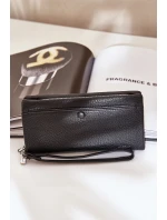 Velká Dámská Peněženka S Vzorováním Eko Kůže Černá Martiel