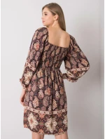 TW SK BI H3748 šaty.22X tmavě hnědá