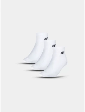 Dětské ponožky casual nad kotník 4F (3pack) - multibarevné Dětské ponožky casual nad kotník 4F (3pack) - multibarevné