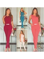 Sexy kombinéza se zlatou sponou - Koucla